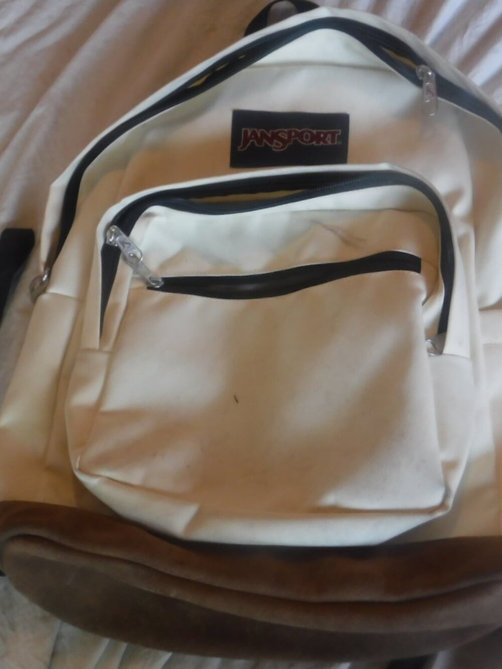 Jansport Coconut Backpack pre Owned